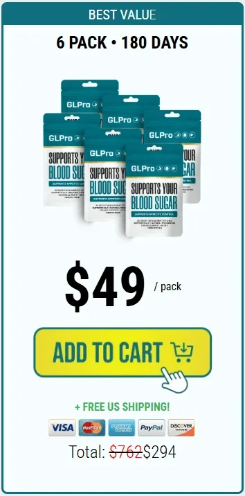 GLPro Patch six pouch package